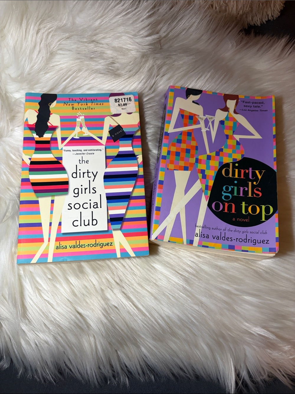 The Dirty Girls Social Club and Dirty Girls on Top paperback books